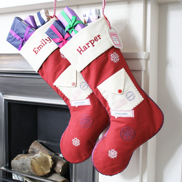 Personalised Letter to Santa Stocking (4877600391248)