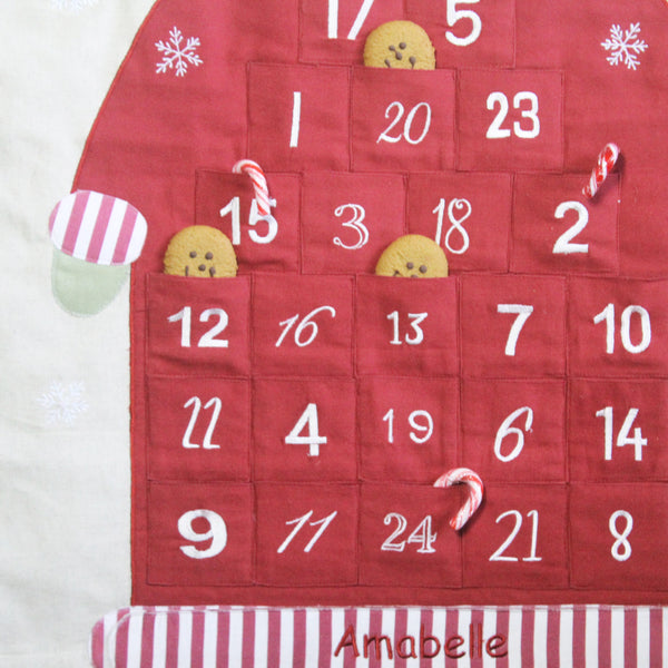 Personalised Hanging Reindeer Advent Calendar