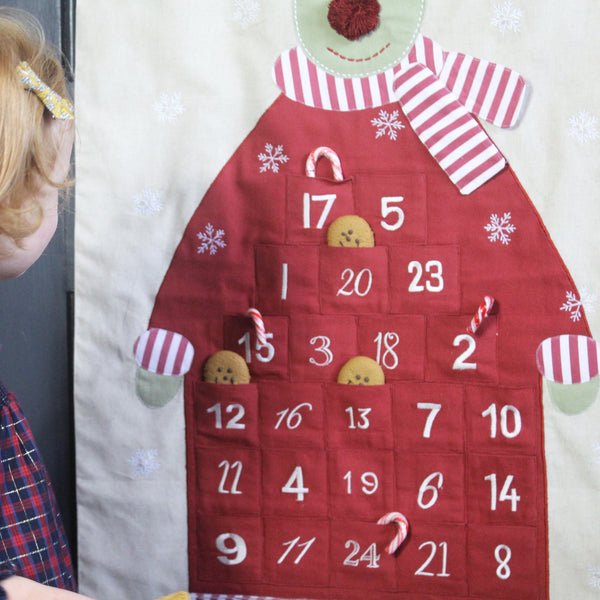 Personalised Hanging Reindeer Advent Calendar