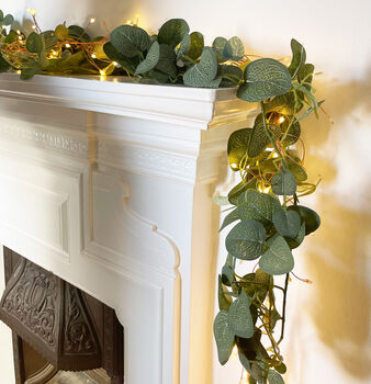 Artificial Eucalyptus Christmas Swag Garland