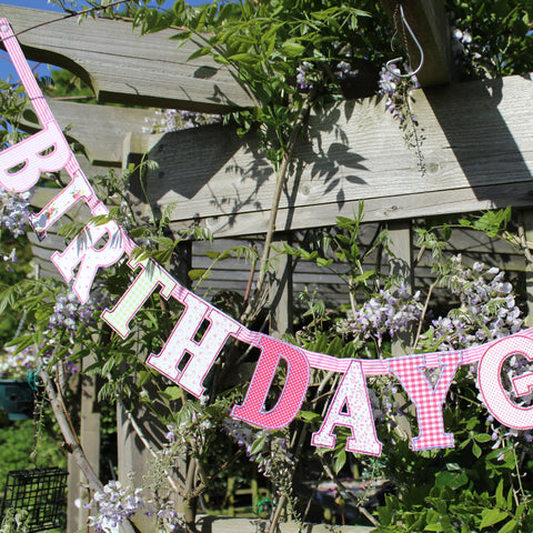 Birthday Girl Bunting Decoration (6537394389072)