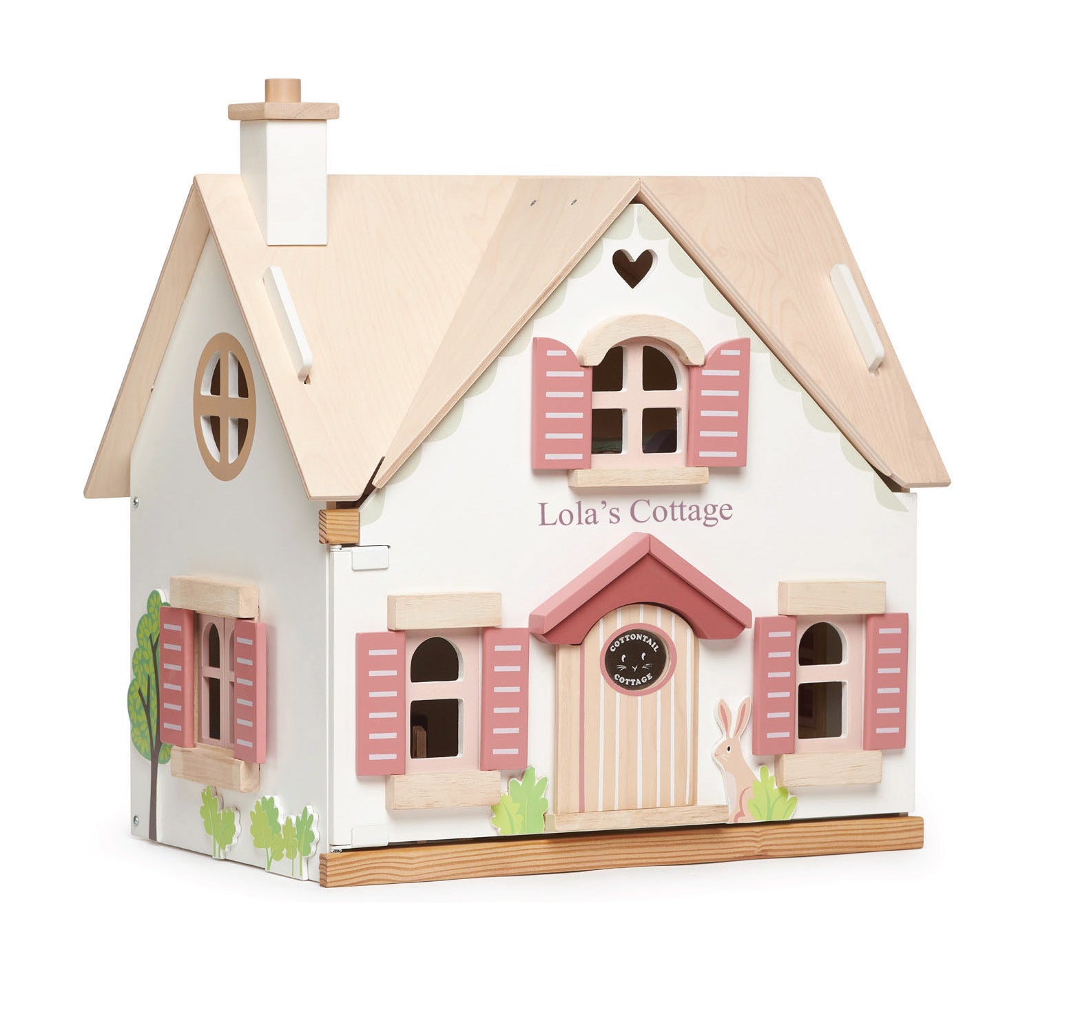 Personalised Wooden Cottontail Dolls House (6566537592912)