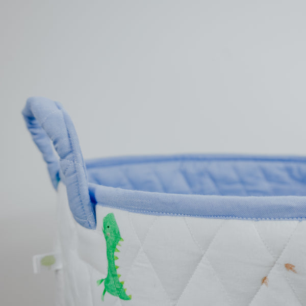 Personalised Quilted Toy Bag - Dinosaur