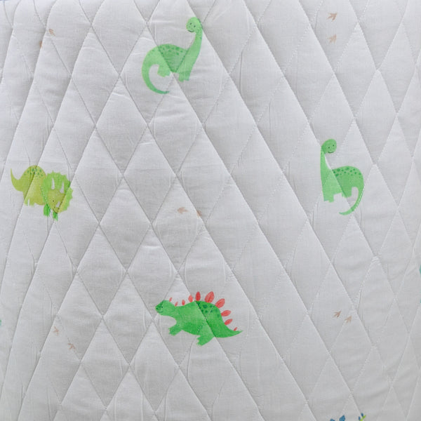 Personalised Quilted Toy Bag - Dinosaur