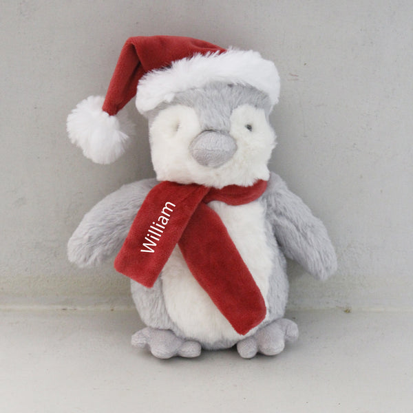 Personalised Festive Christmas Penguins (6570495934544)