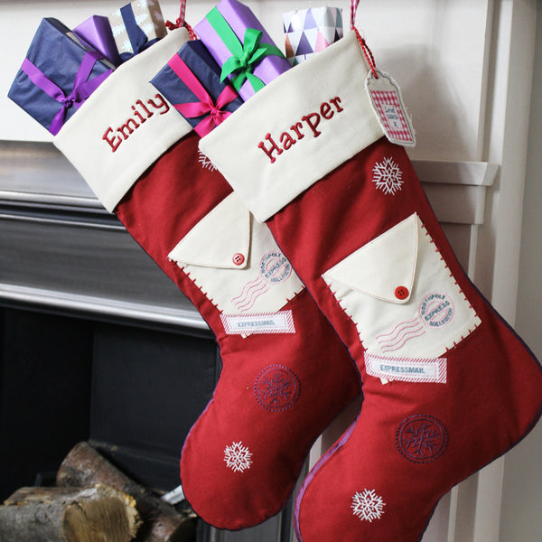 Personalised Letter to Santa Stocking (4877600391248)