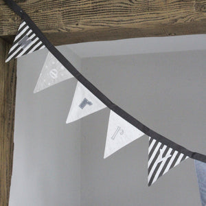 Grey Merry Christmas Bunting Banner (6559696060496)