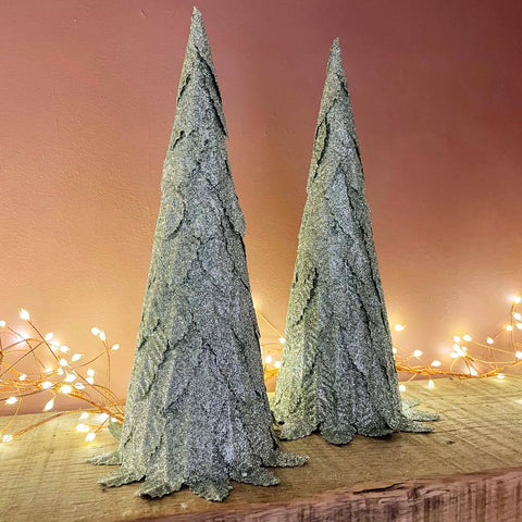 Glittered Christmas Tree Decoration