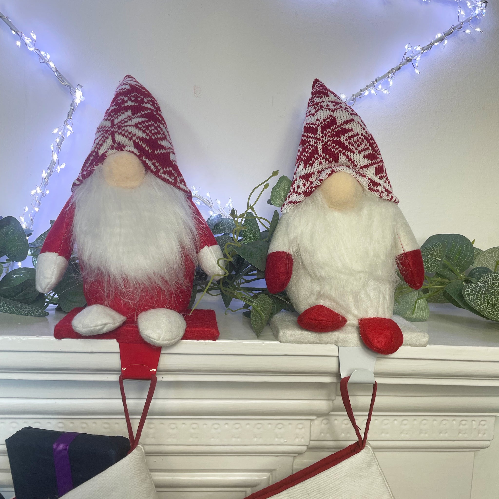 Tomte Christmas Stocking Hangers - 2 colours