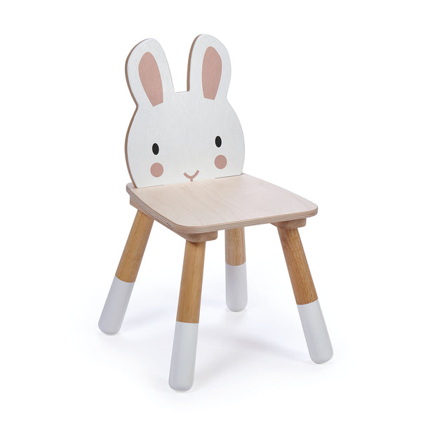 Child Wooden Table & Chair Set - Fox & Bunny (4877471383632)