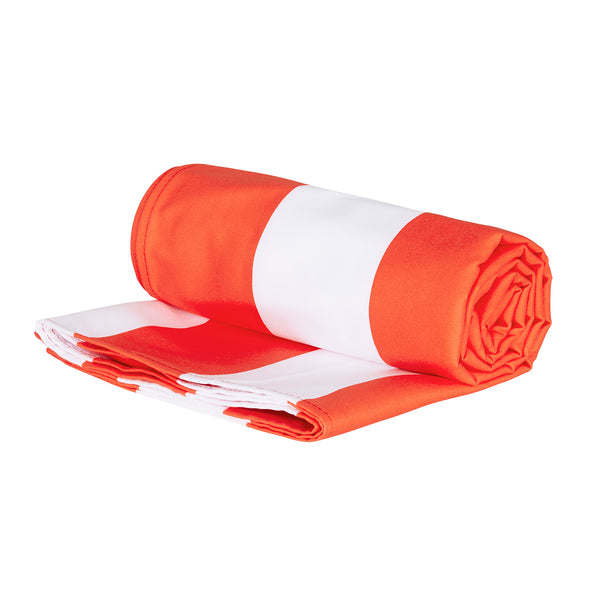 Personalised Micro Fibre Beach Towel - Red (4877090390096)