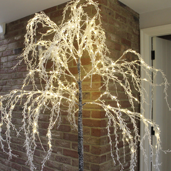 Luxury Flocked Festive Willow Tree (6570208952400)