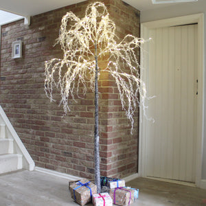 Luxury Flocked Festive Willow Tree (6570208952400)
