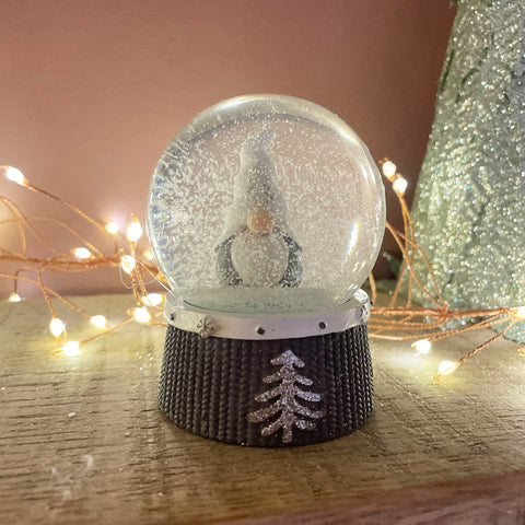 Mini Tomte Snow Globe - 2 Colours