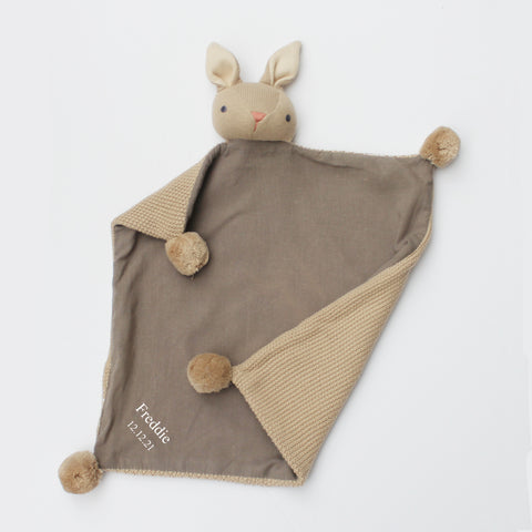 Taupe Soft Cuddly Baby Comfort Blanket (6637611024464)