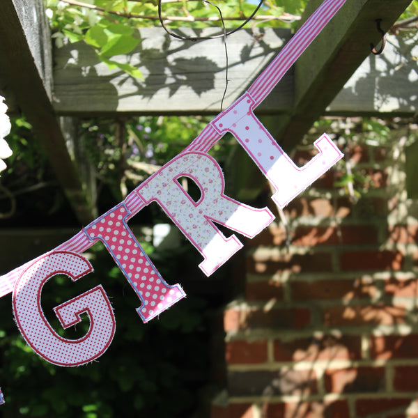 Birthday Girl Bunting Decoration (6537394389072)