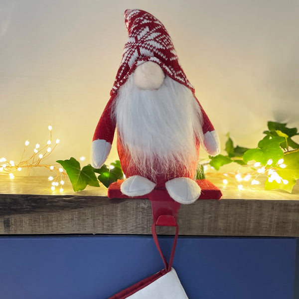 Tomte Christmas Stocking Hangers - 2 colours