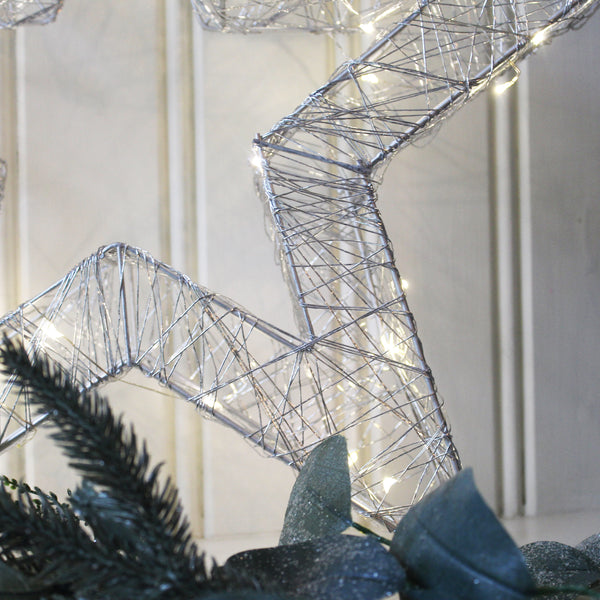 Metal Hollow LED Star - Warm White (6570210230352)